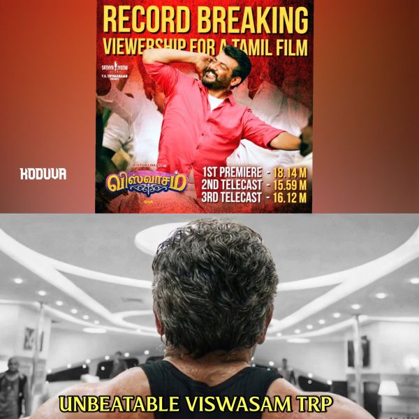 viswasam-TRP-records