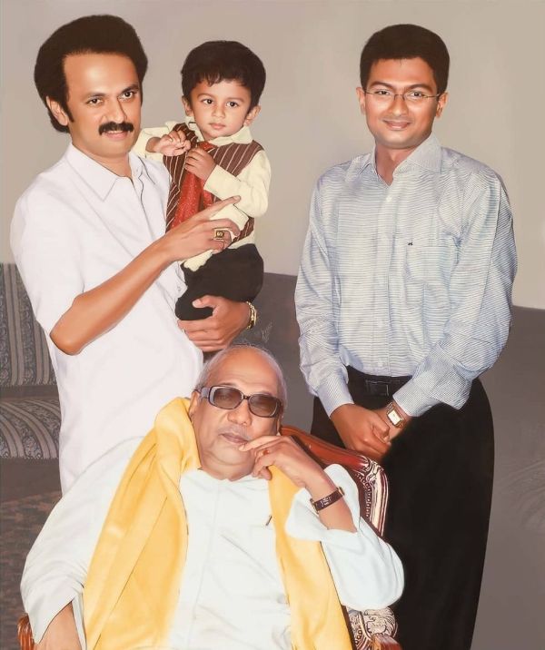 udhayanidhi stalin family