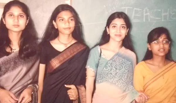 shriya saran college photo