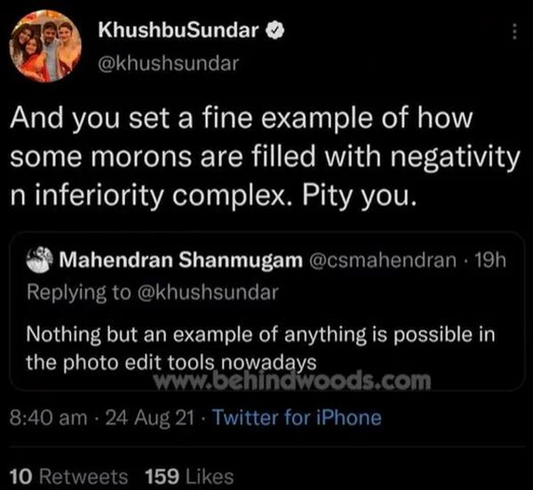 kushbu-sundar-reply-to-her-fan-comment