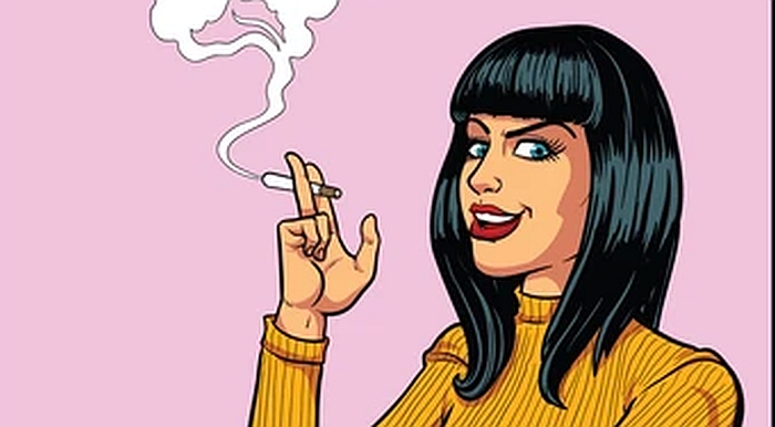 comic-lady-smoke