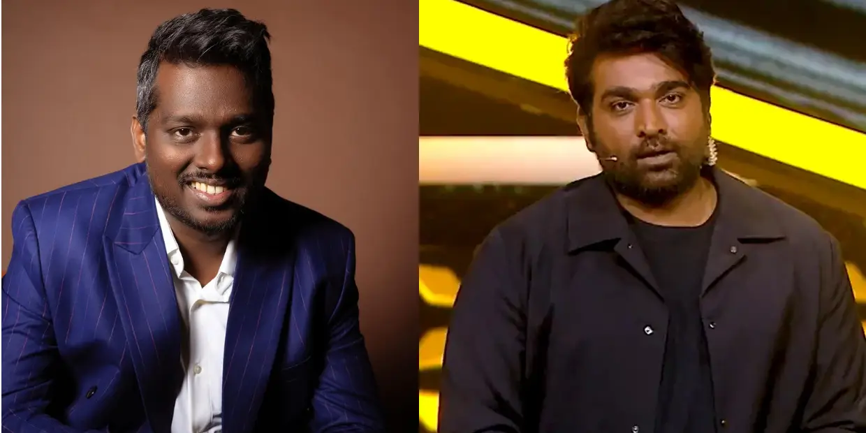 என்னோட அடுத்த ஹீரோ விஜய் சேதுபதி தான்.. மேடையிலேயே அப்டேட் கொடுத்த அட்லி - Cinemapettai